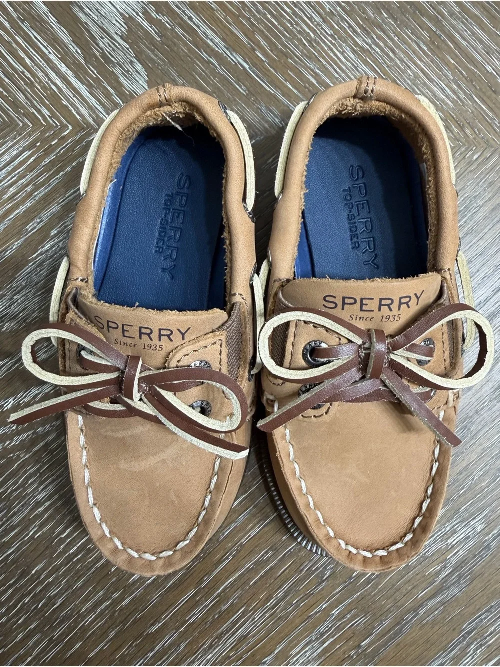 Sperry Authentic Original Slip-On Boat Shoe (Size 7T)